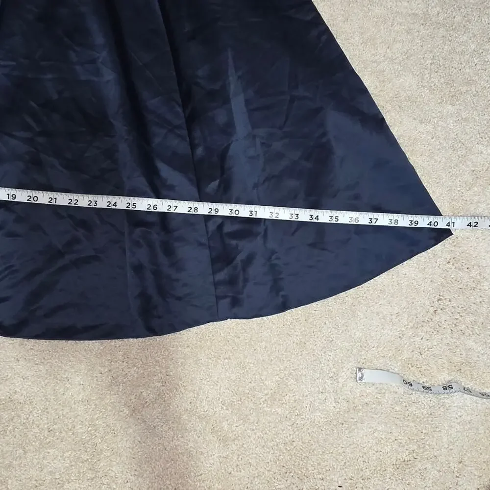 New York & Company Dark Blue A-Line Skirt